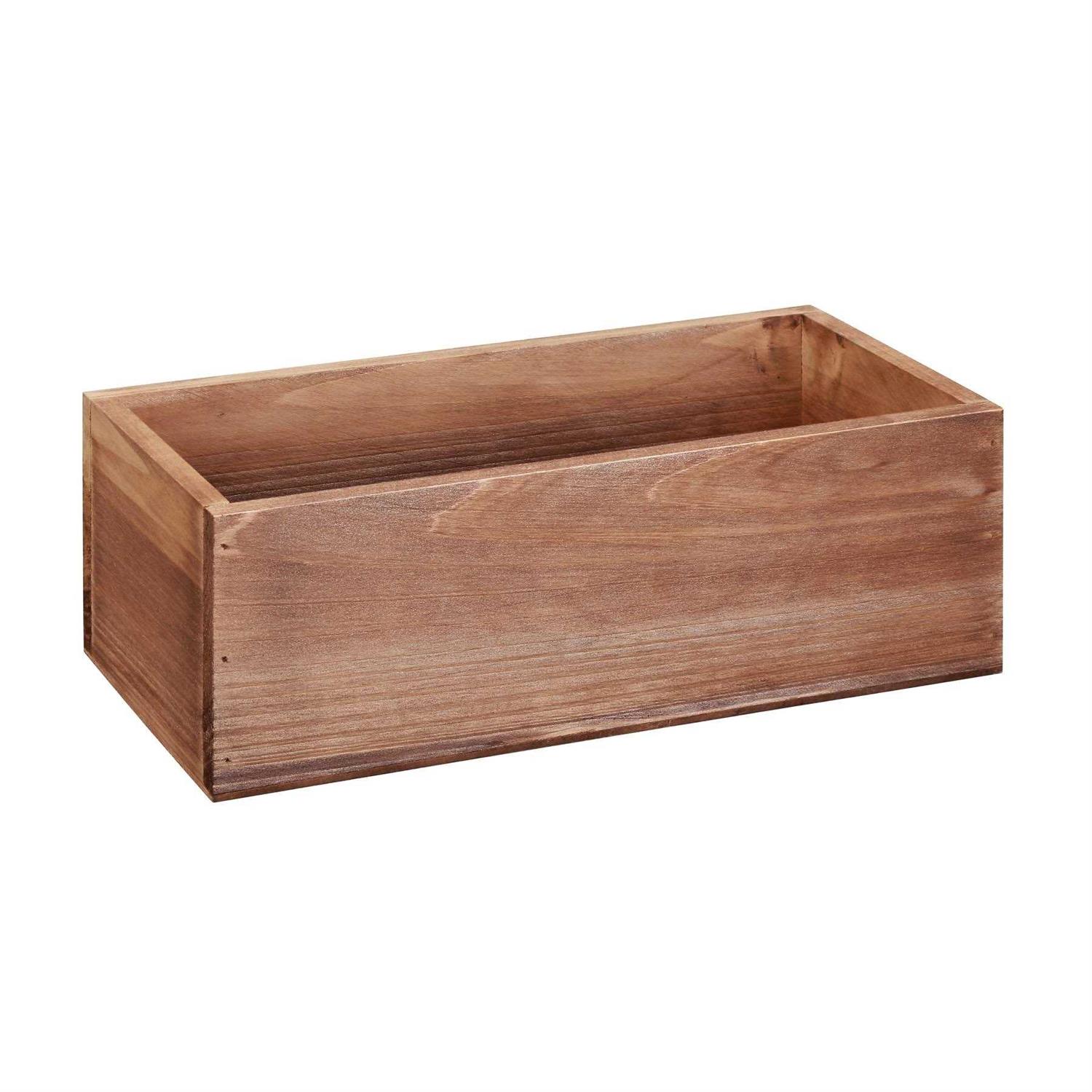 4 Pack: 12 Wood Pallet Bin by Make Market | 12 x 4.13 x 5.5 | Michaels