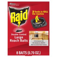 Raid Double Control Roach Baits