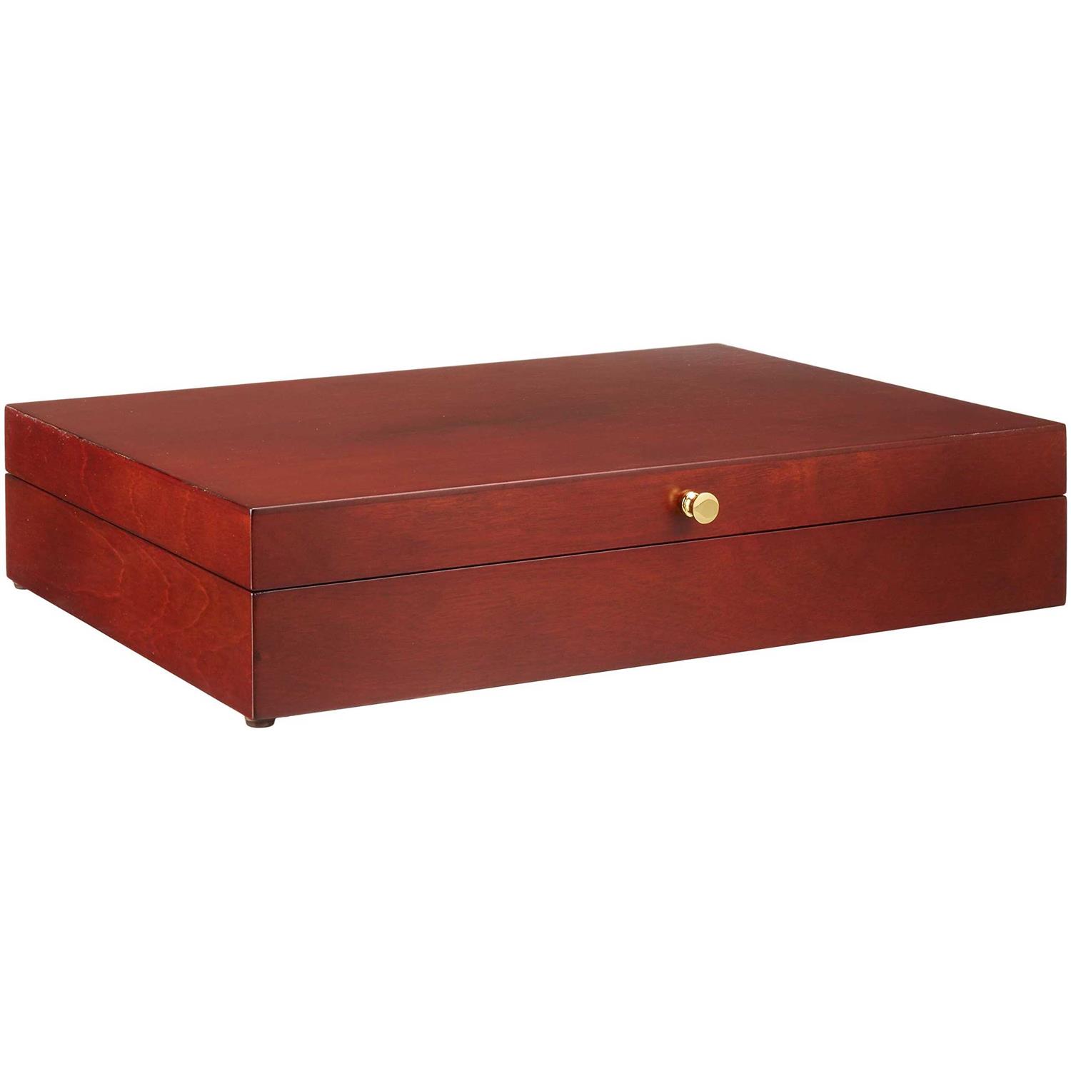 Reed & Barton Eureka Mahogany Flatware Chest