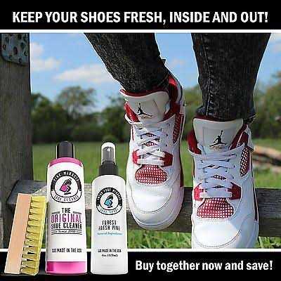 Pink Miracle Bottle Shoe Cleaner and Fabric Cleaner Solution with Free Bonus Brush - Image 3