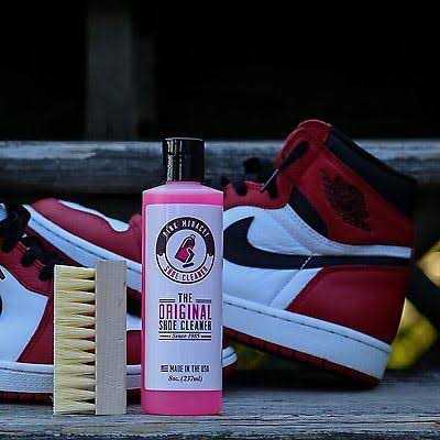 Pink Miracle Bottle Shoe Cleaner and Fabric Cleaner Solution with Free Bonus Brush - Image 4