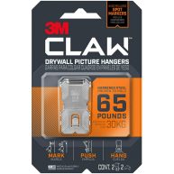3M CLAW Drywall Picture Hanger 3PH65M2ES