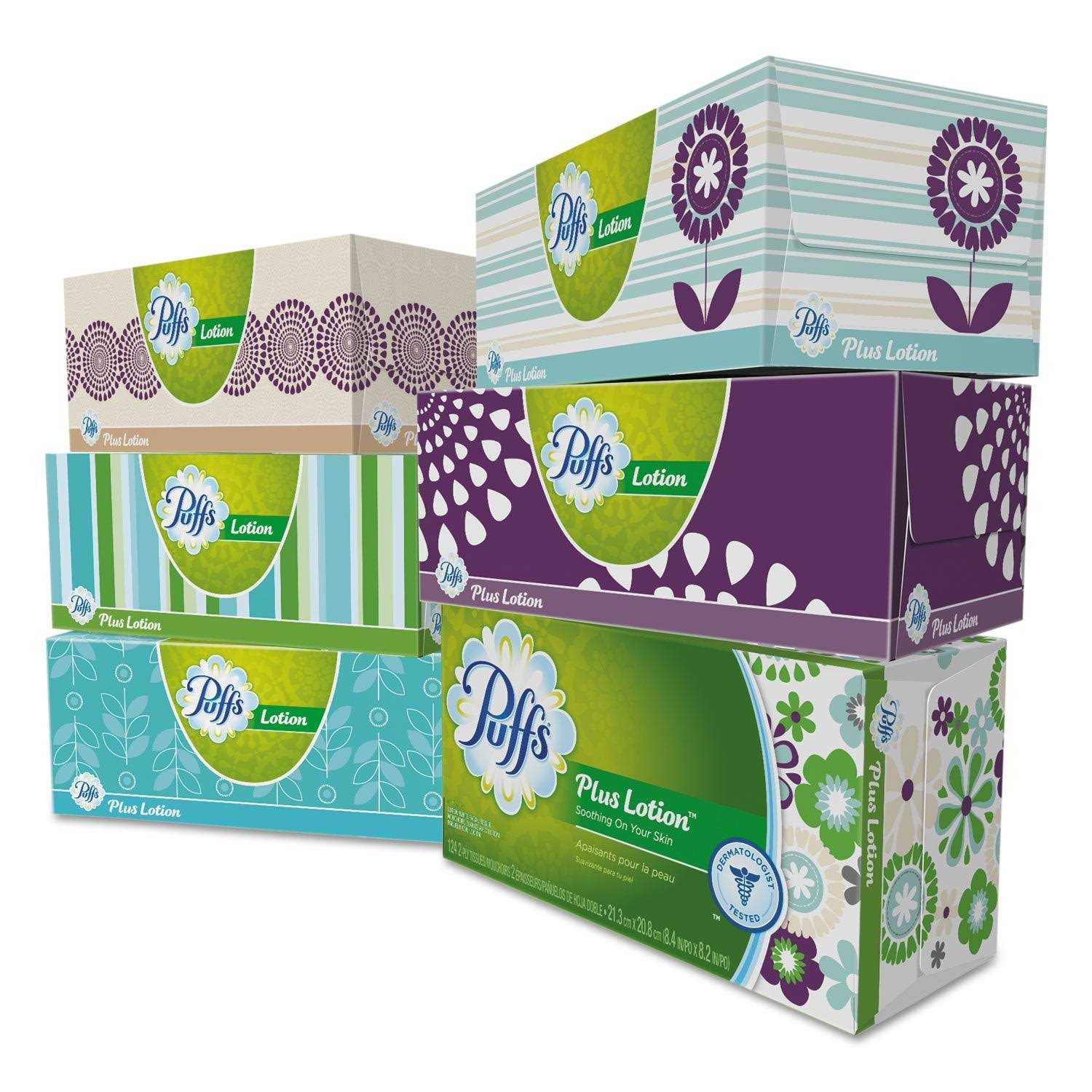 Puffs Facial Tissue Plus Lotion - Image 5