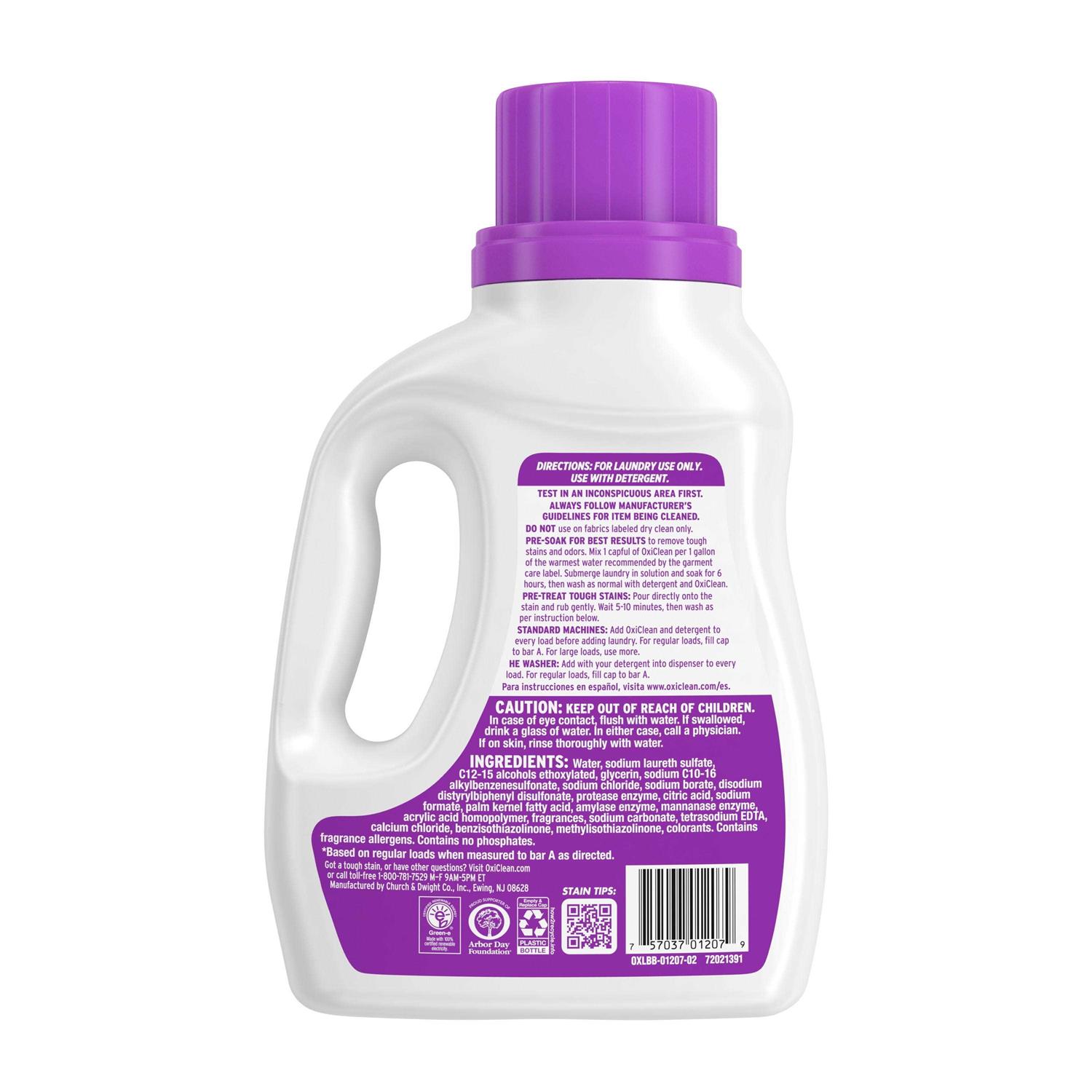 Oxiclean Odor Blasters Odor and Stain Remover Laundry Booster Liquid - Image 2