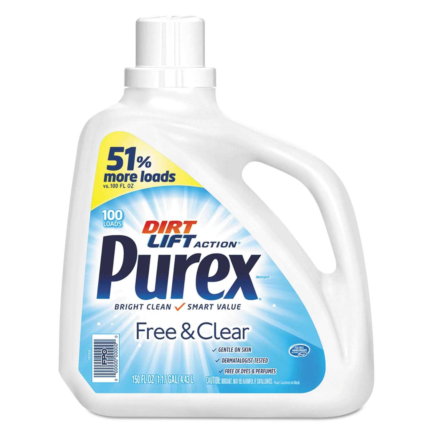 Purex Free and Clear Liquid Laundry Detergent - Image 2