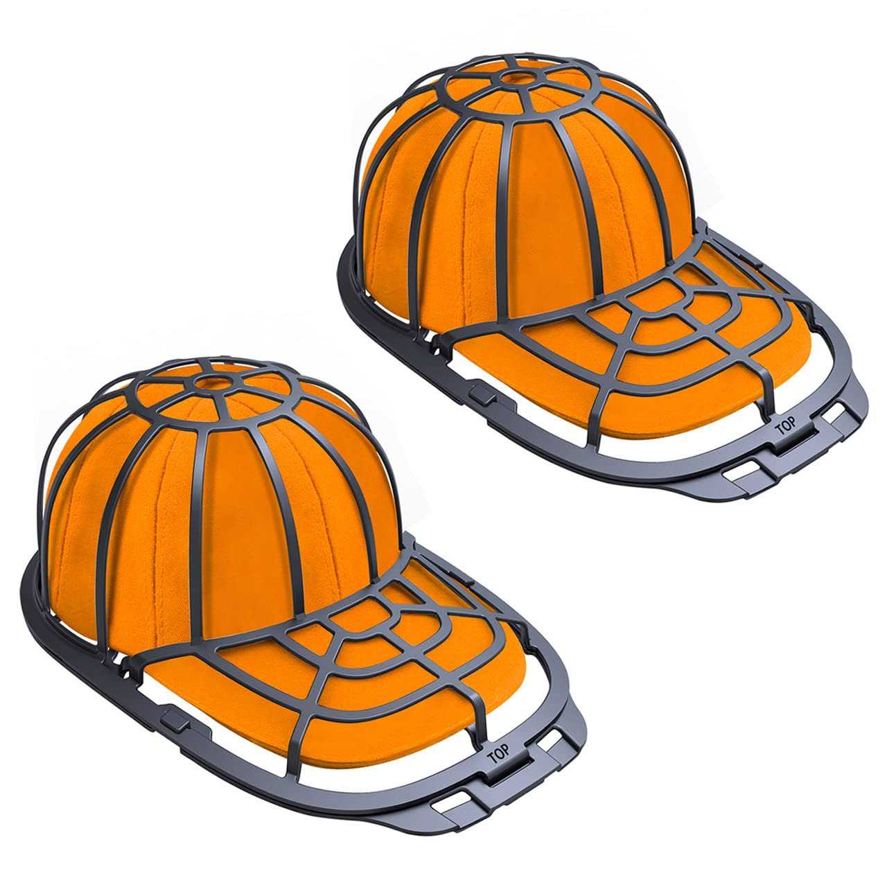 2 Pack Baseball Hat Washer Cleaning in the Dishwasher and Washing Machine, Cap Washing Protector Fit for Adult and Kid’s Ball Caps