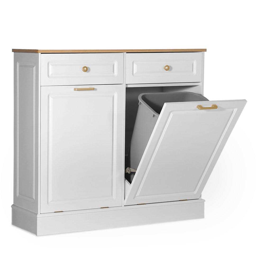 20 Gallon Opening Mechanism Cabinet Trash Can Eclife - Image 4