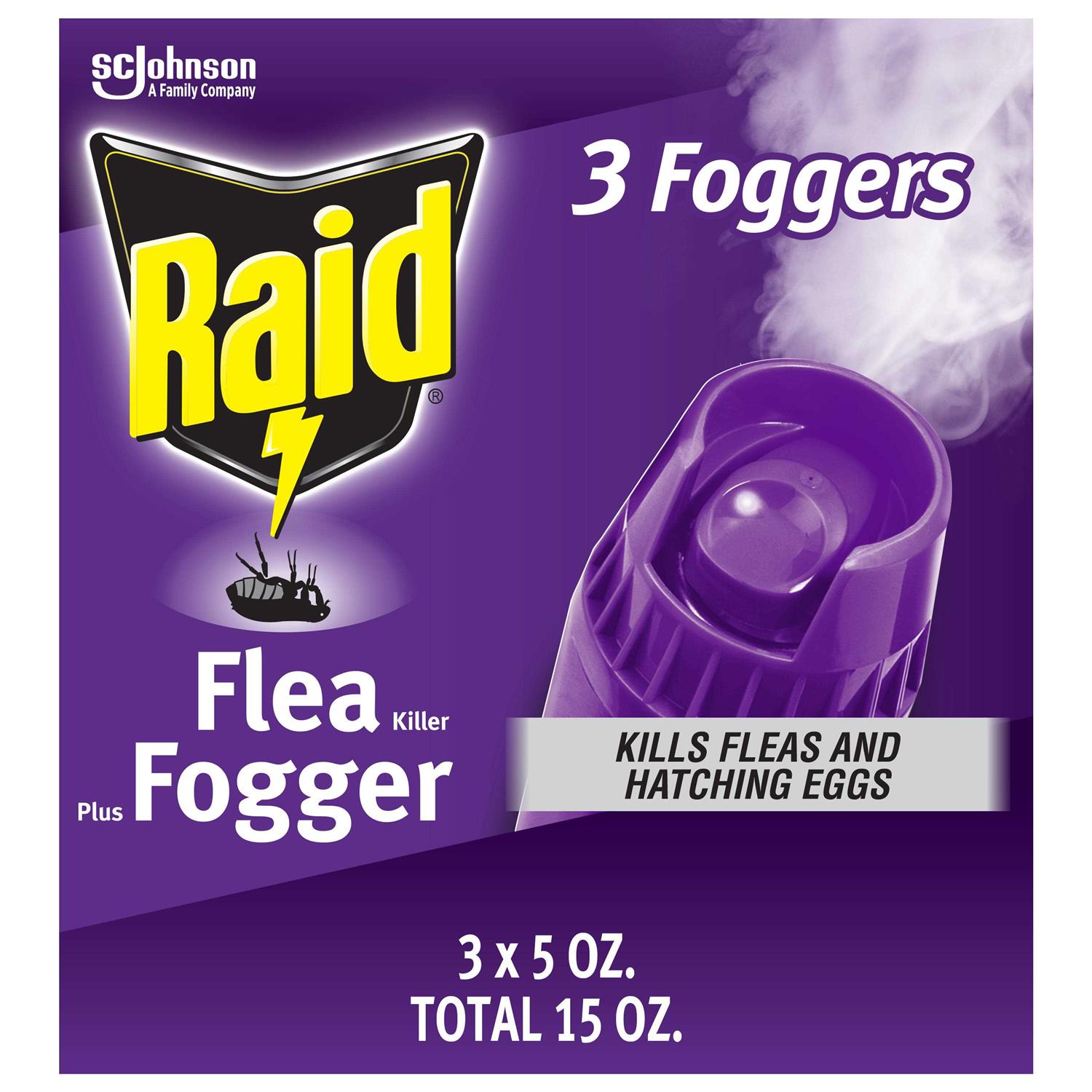 Raid Flea Killer Plus Fogger