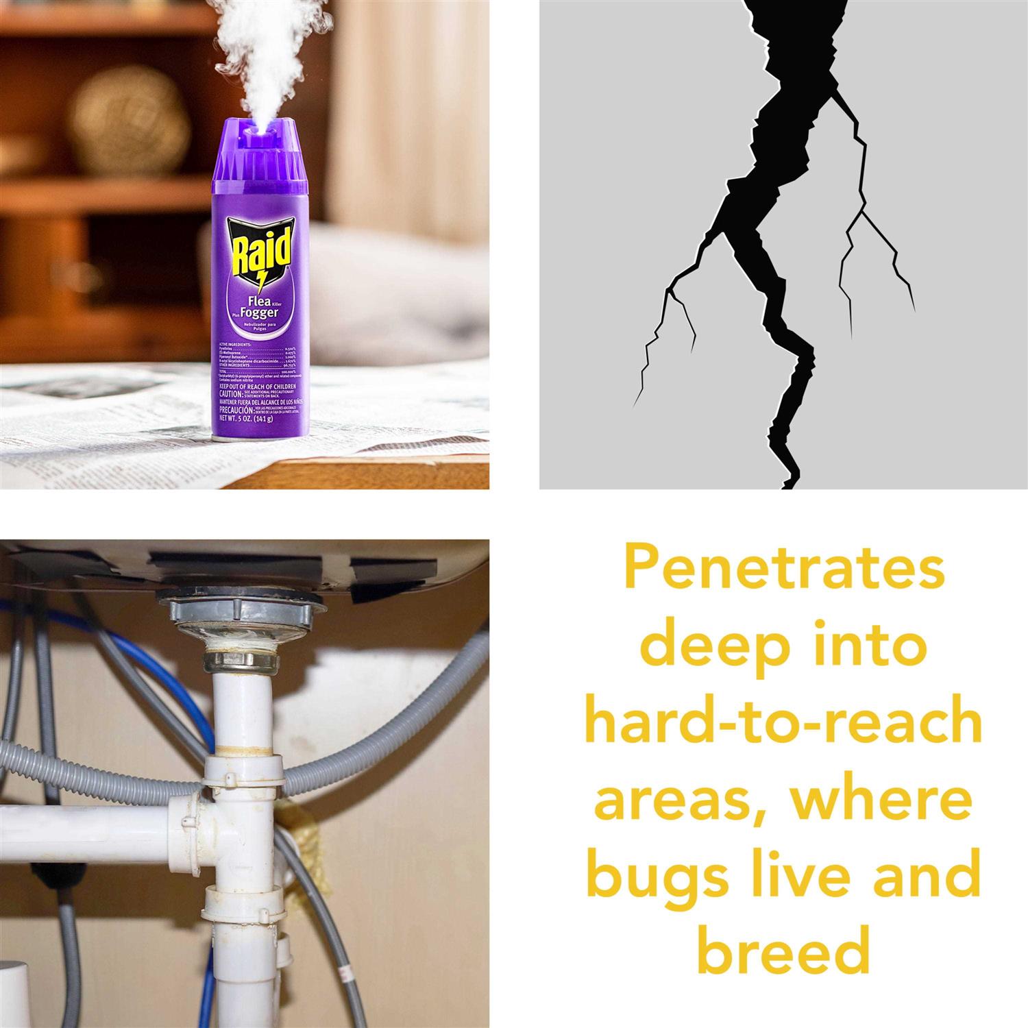 Raid Flea Killer Plus Fogger - Image 4