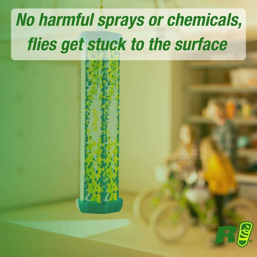 RESCUE! Fly TrapStik Indoor Hanging Fly Trap - Image 5