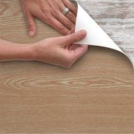 Magic Cover Golden Oak 18 in. x 16 ft. Self-Adhesive Vinyl Drawer and Shelf Liner