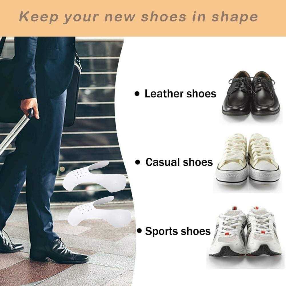 4 Pair Shoe Crease Protectors for Air Force Shoes Shoe Guards for Sneakers - Image 2