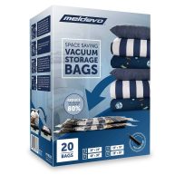 20 Pack Premium Vacuum Sealer Bags Space Saver Storage Bags for Home and Closet Organization