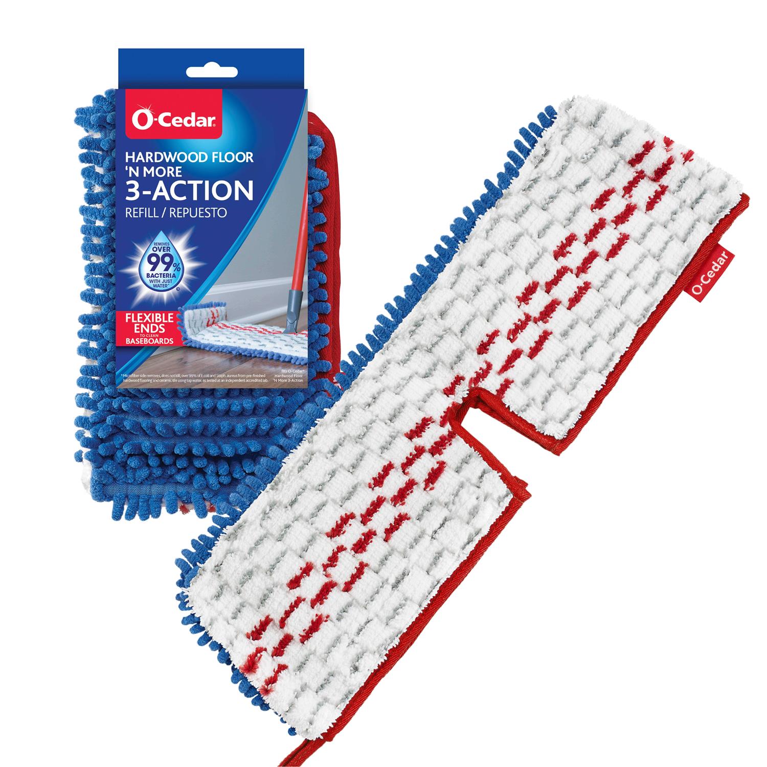 O-Cedar Dual-Action Flip Mop Refill - Image 5