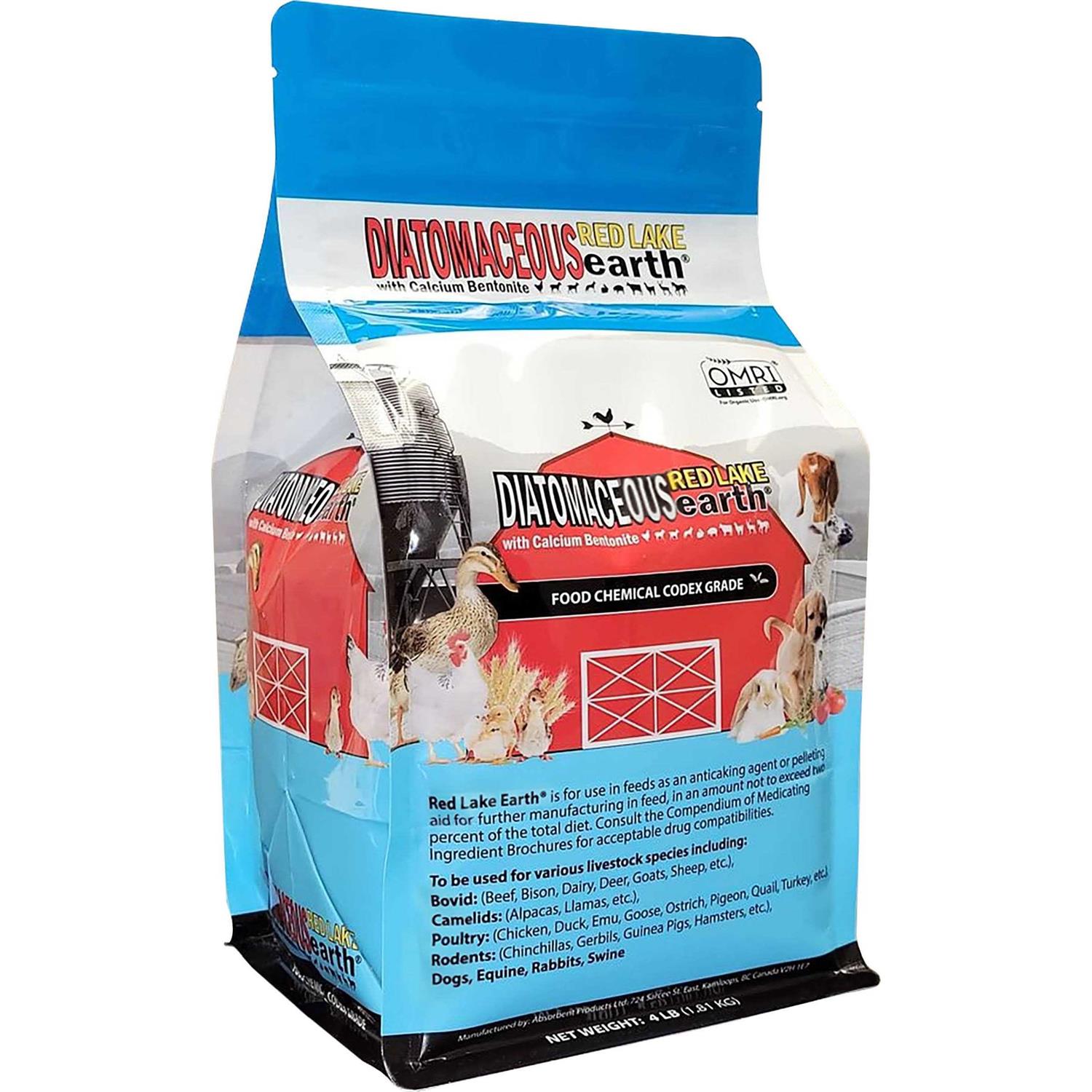 Red Lake Earth Diatomaceous Earth with Calcium Bentonite