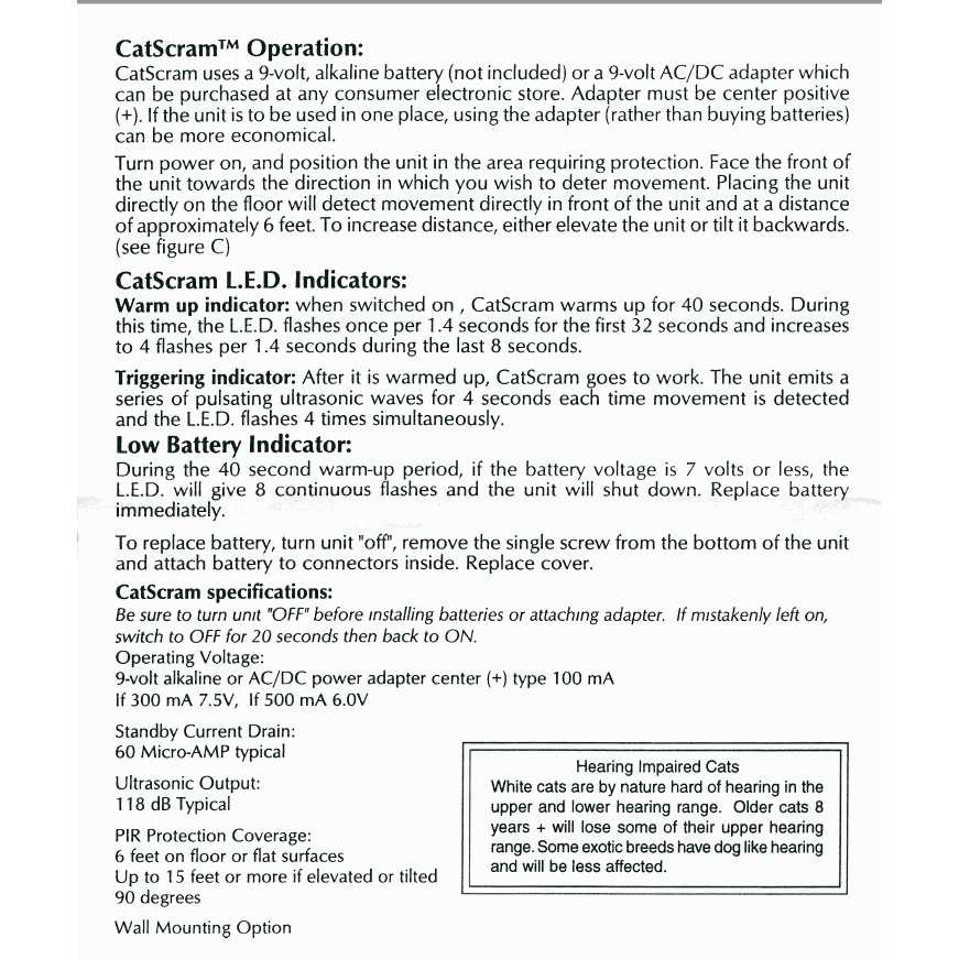 Powerhouse Products Catscram Electronic Cat Repellent - Image 5