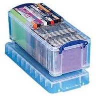 Really Useful Box Snap-Lid Storage Bin RUA65C