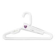 Parent’s Choice Parents’ Choice Brand Infant and Toddlers Clothing Hanger White Color 10 Pack/Set