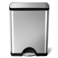 Refurbished simplehuman Rectangular Step Trash Can