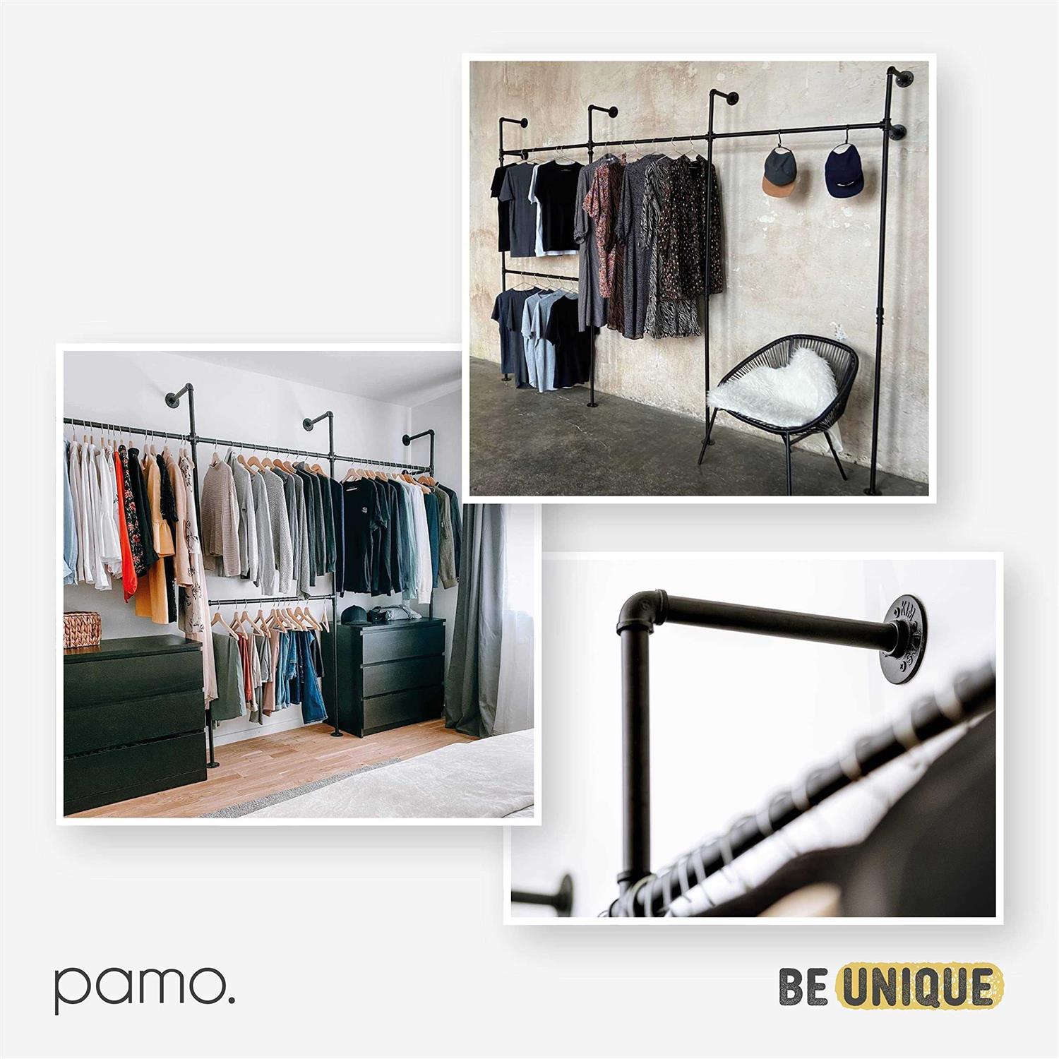 pamo. design LAS III – Large industrial clothes rail - Image 2