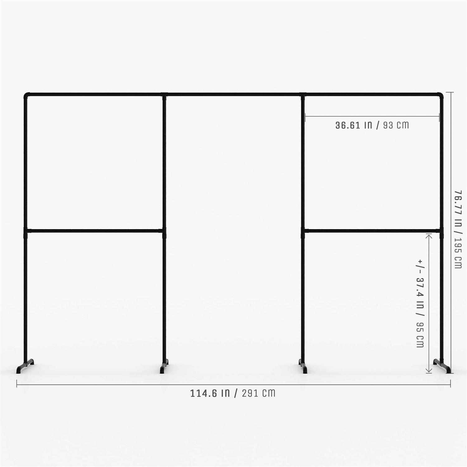 pamo. design LAS III – Large industrial clothes rail - Image 3
