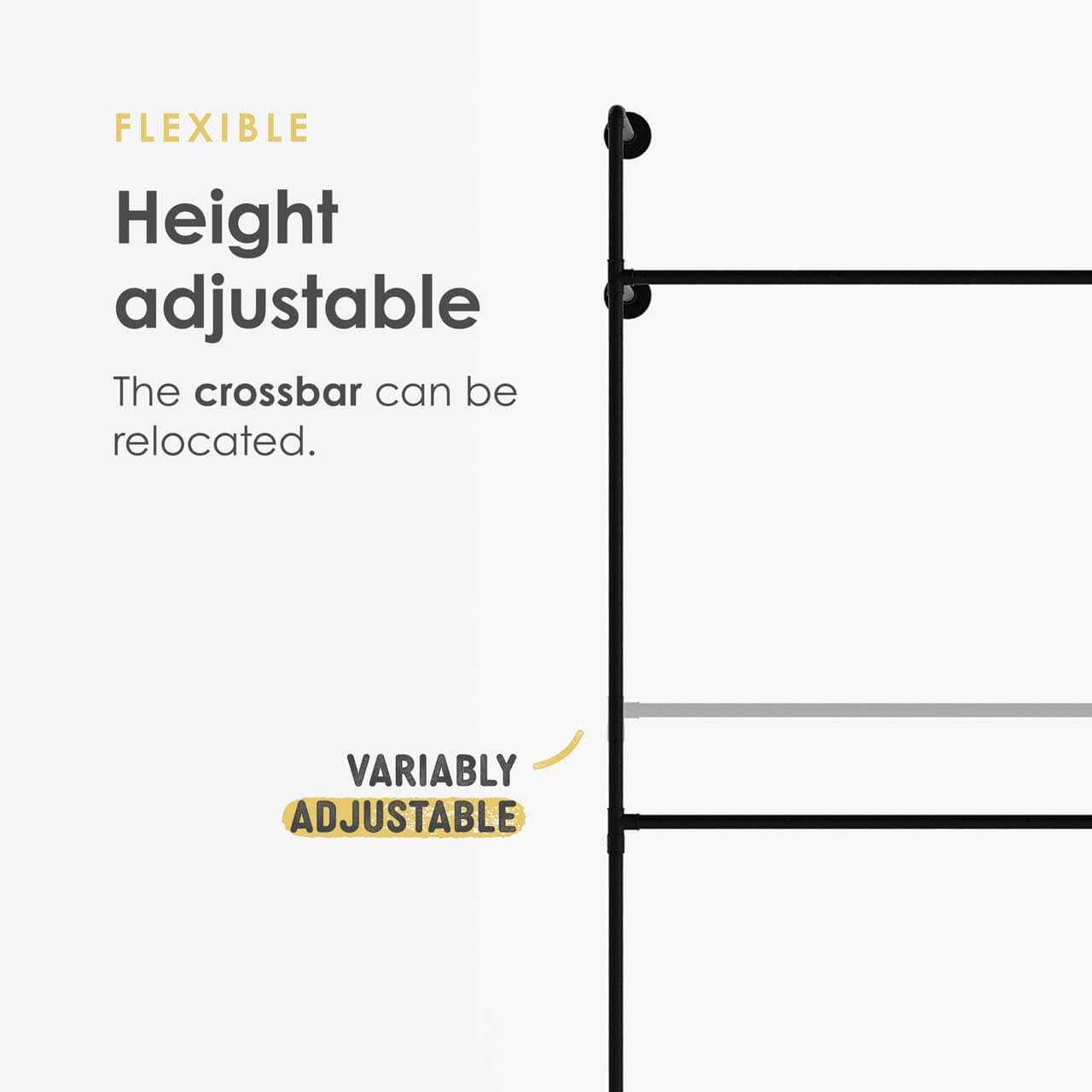 pamo. design LAS III – Large industrial clothes rail - Image 5