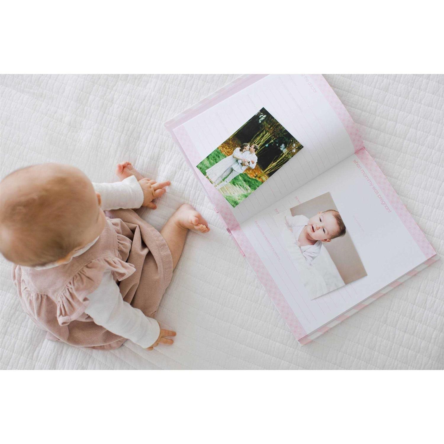 Pearhead Chevron Baby Memory Book - Image 3