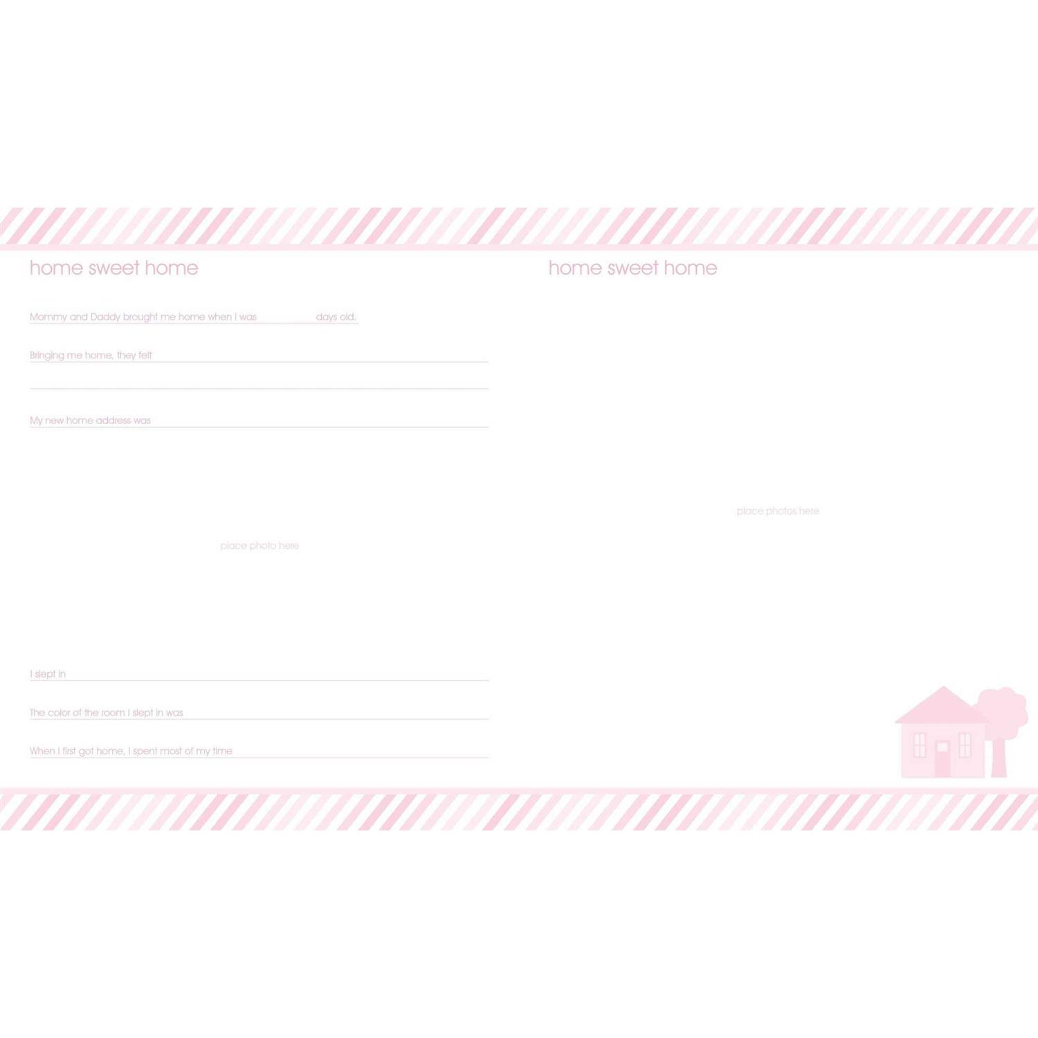 Pearhead Chevron Baby Memory Book - Image 4