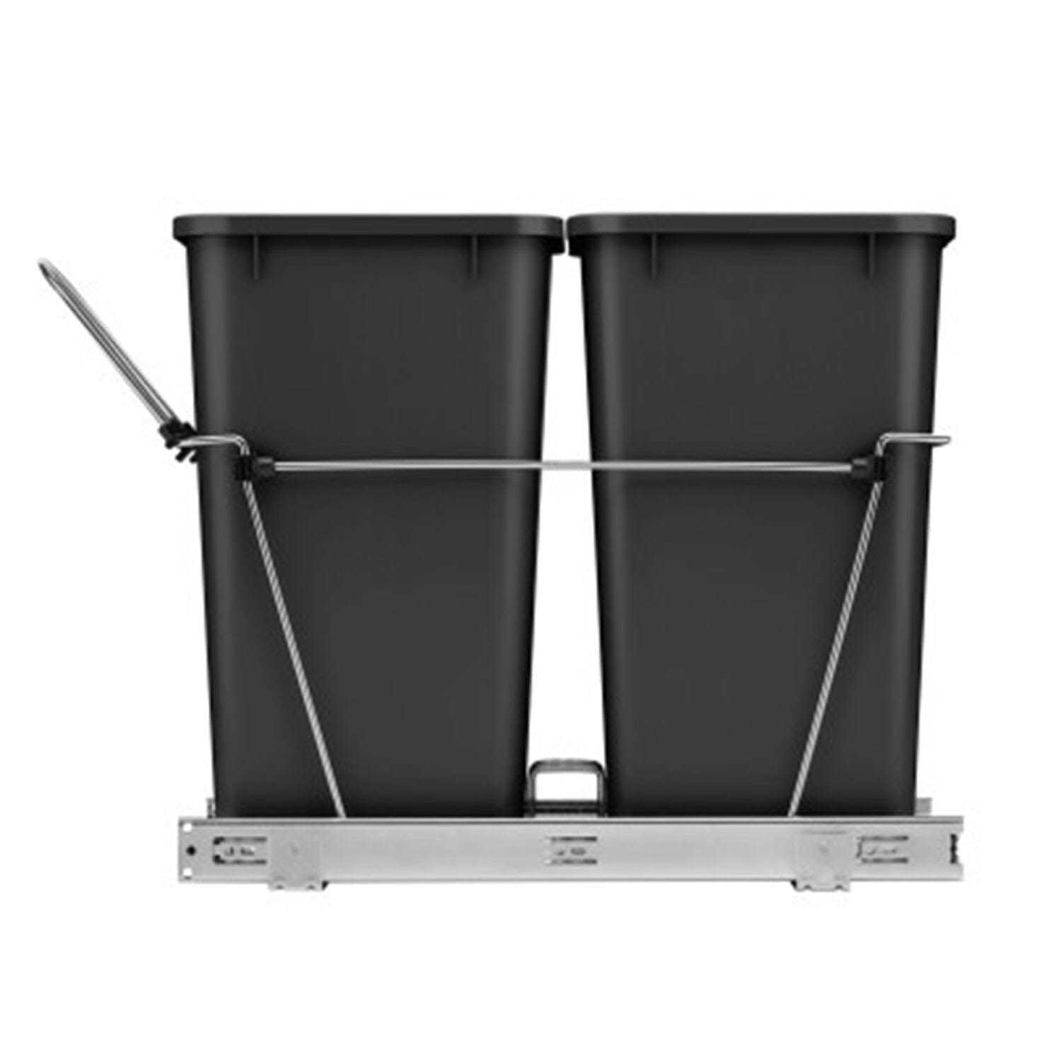 Rev A Shelf RV 18KD 18C S Double 35 Qt Pull Out Kitchen Waste Containers - Image 5