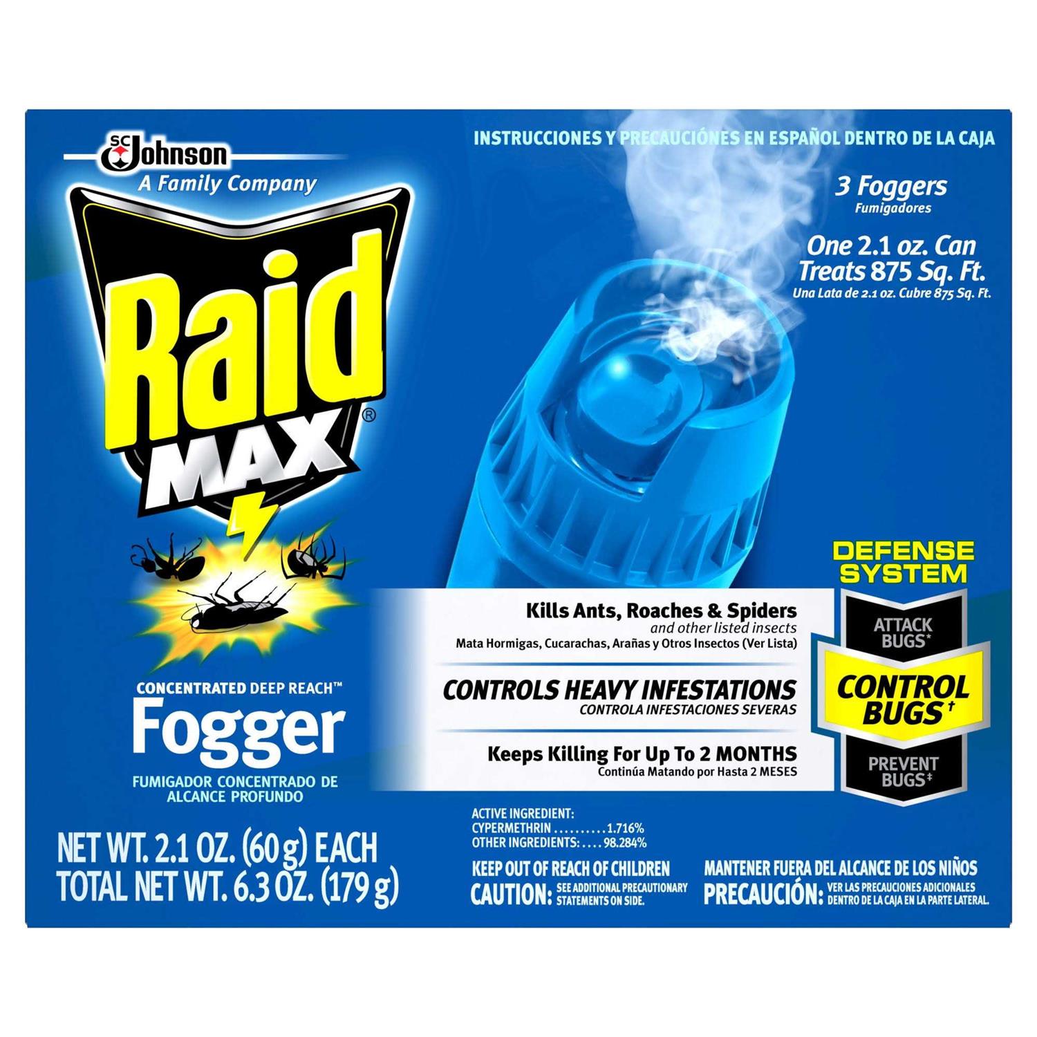 Raid Max Concentrated Deep Reach Fogger