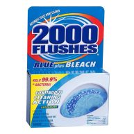2000 Flushes Blue Bleach Bowl Cleaner