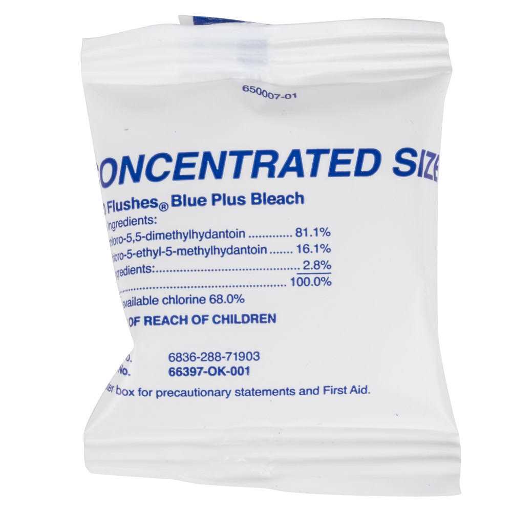 2000 Flushes Blue Bleach Bowl Cleaner - Image 5