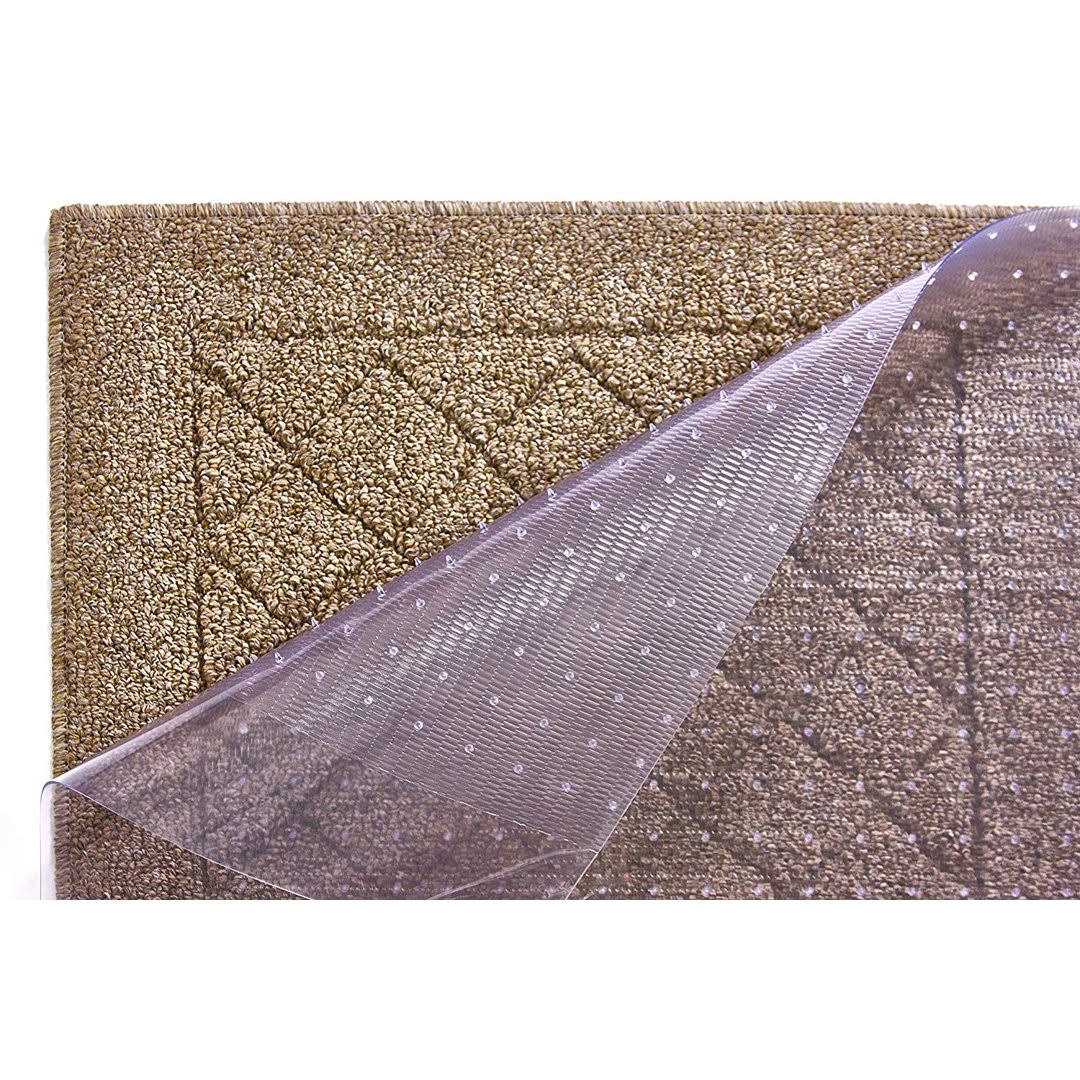 Resilia Clear Vinyl Plastic Floor Runner/Protector for Low Pile Carpet - Image 3