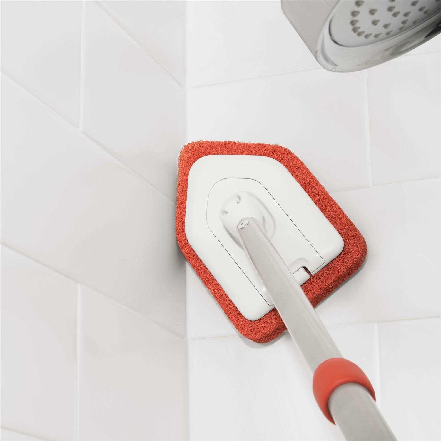 OXO Good Grips Extendable Shower, Tub and Tile Scrubber - Image 2