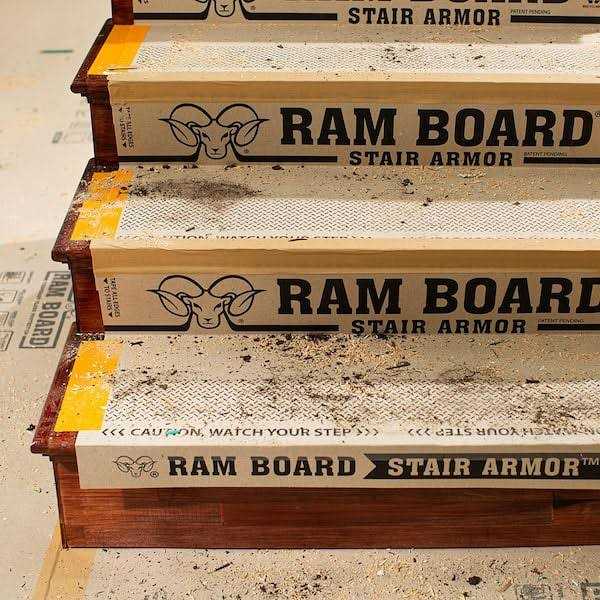 Ram Board 34 in. x 19 in. Stair Armor Stair Protectors - Image 5