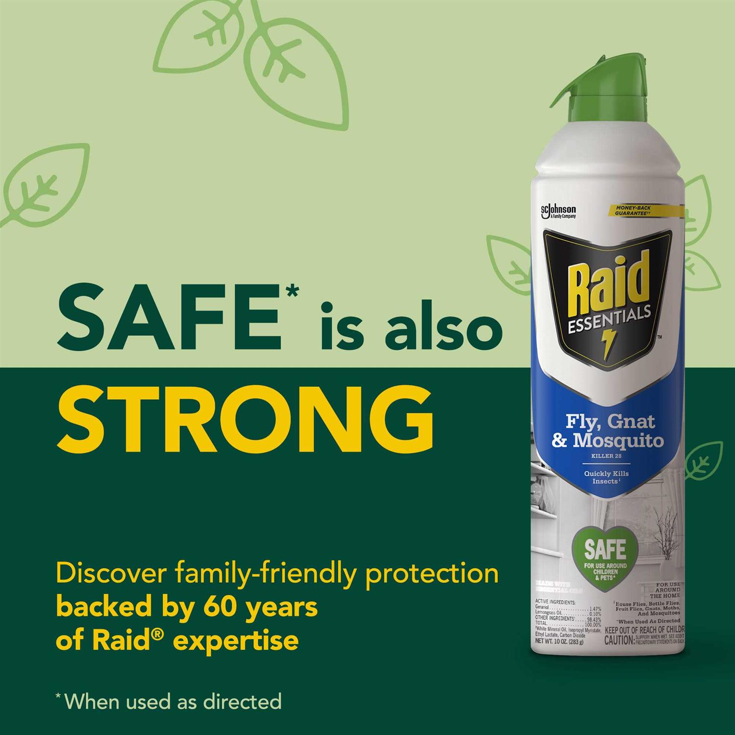 Raid Essentials Fly Gnat & Mosquito Killer - Image 2