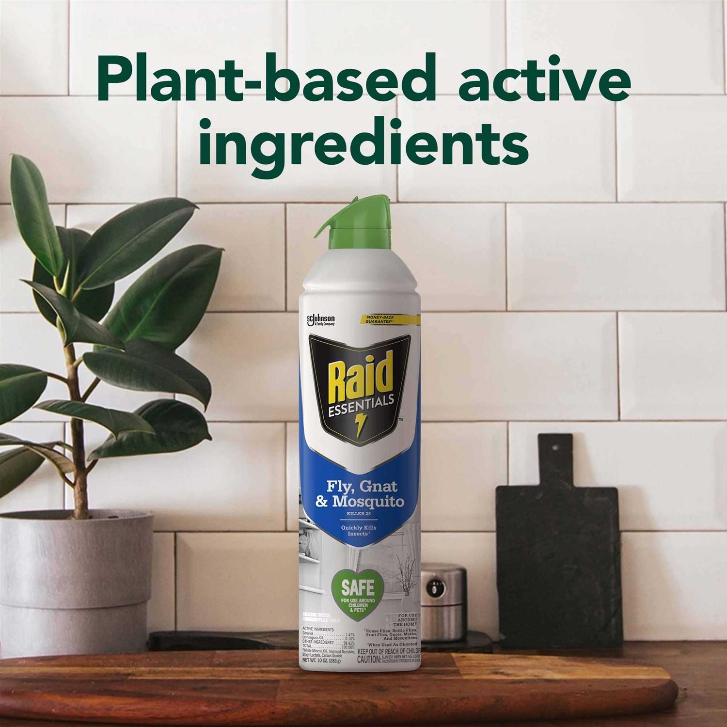 Raid Essentials Fly Gnat & Mosquito Killer - Image 4