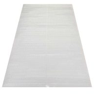 Ottomanson Floor Protector Collection Waterproof Non-Slip Clear Design Indoor Protector Runner Rug