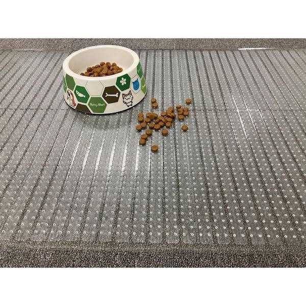 Ottomanson Floor Protector Collection Waterproof Non-Slip Clear Design Indoor Protector Runner Rug - Image 3