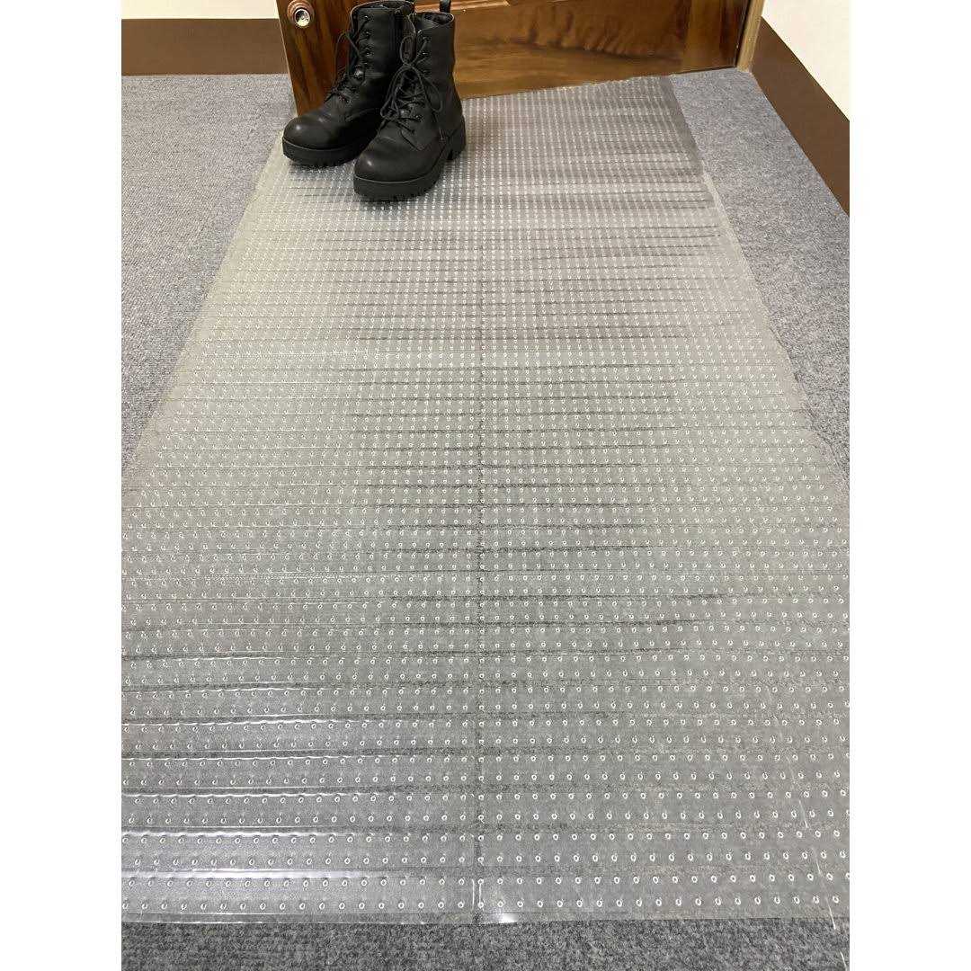 Ottomanson Floor Protector Collection Waterproof Non-Slip Clear Design Indoor Protector Runner Rug - Image 4