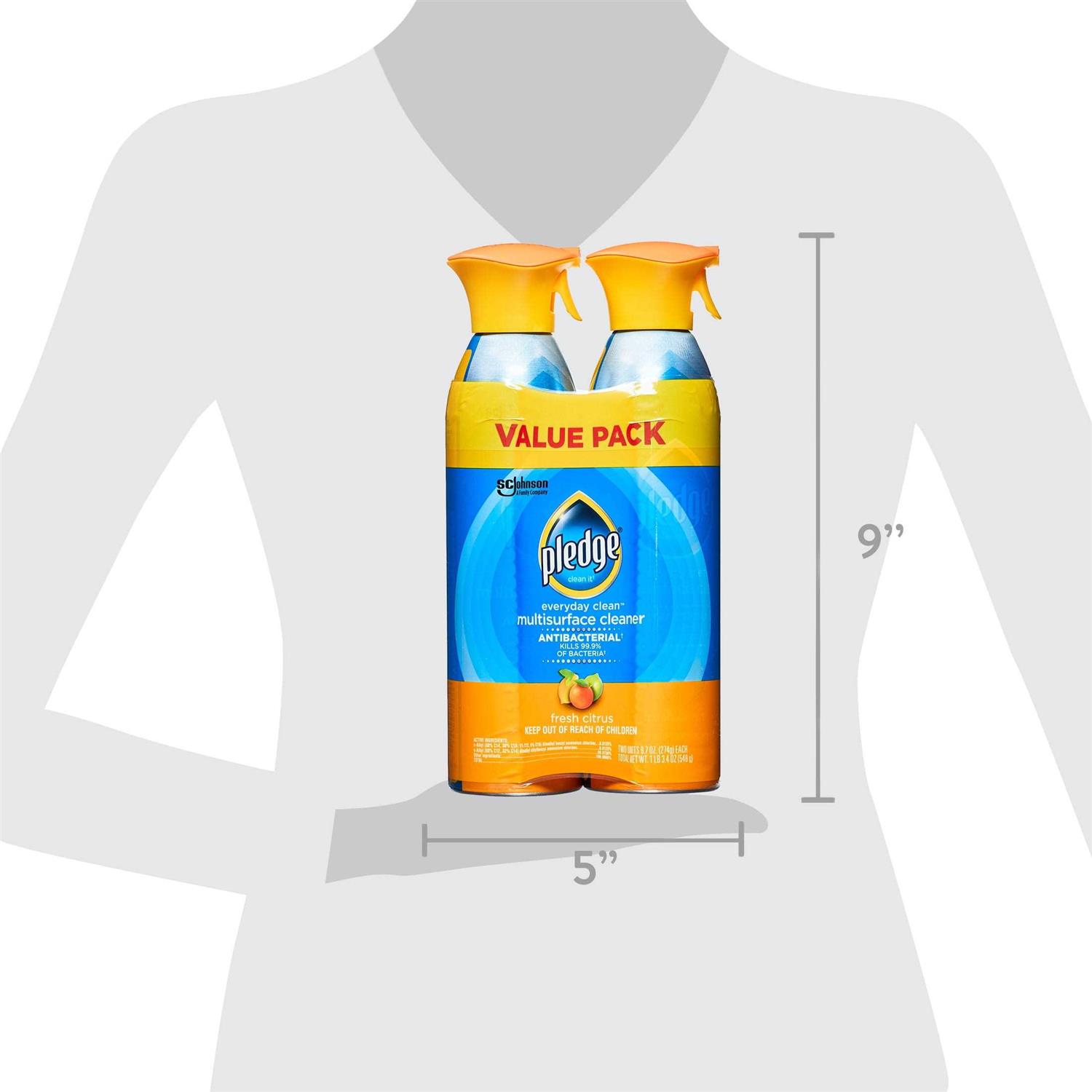 Pledge Multi Surface Antibacterial Cleaner - Image 2