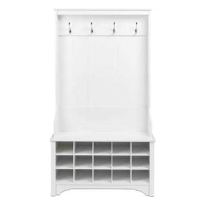 Prepac Hall Tree with Shoe Storage - Image 5