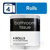 150 2-Ply Sheets per Roll Toilet Paper