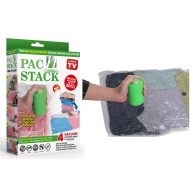 Pac ‘N Stack Handheld Vacuum Sealing Storage with Bags