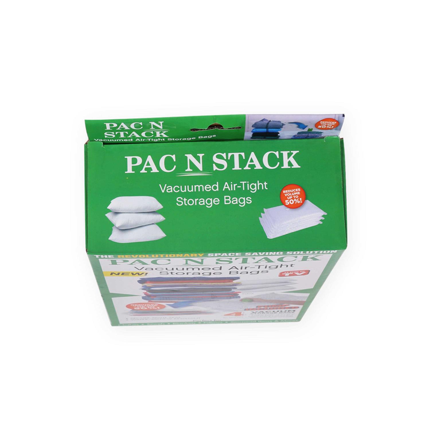 Pac ‘N Stack Handheld Vacuum Sealing Storage with Bags - Image 5