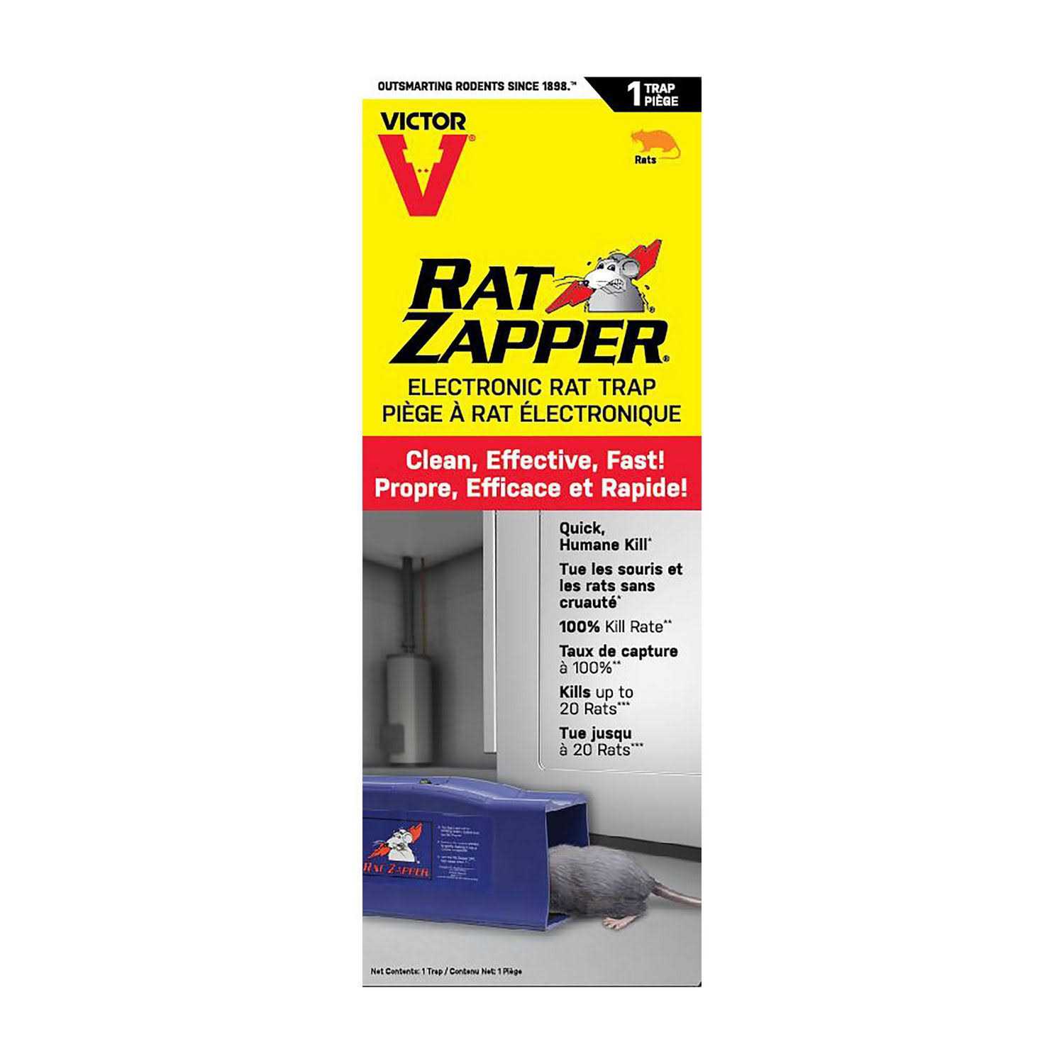 Rat Zapper RZC001-4 Classic Rat Trap - Image 3
