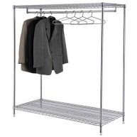 Nexel Free Standing Clothes Rack 2 Shelf G2S60C