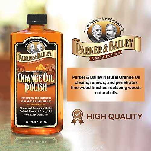 Parker & Bailey Lemon Oil Polish - Image 2