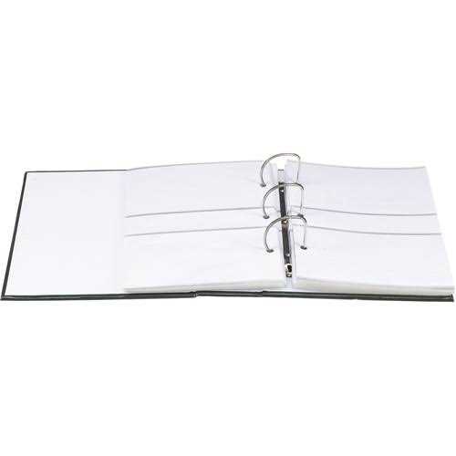 Pioneer 3-Ring 2-Up Slip-in Pocket Binder Album for 400 Photos - Image 2