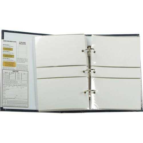 Pioneer 3-Ring 2-Up Slip-in Pocket Binder Album for 400 Photos - Image 4